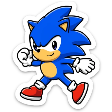 Sonic the Hedgehog sticker