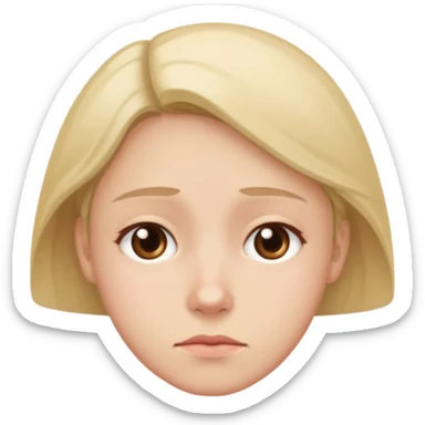 A person talking to the audience his age is 30 with deep feeling of sadness additionally lovely face sticker