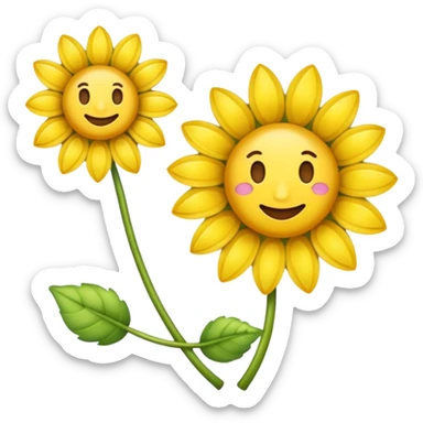 Eu quero criar um emoji de uma chupeta amarela, com pedrinhas brilhantes, e com um girassol 🌻 sticker