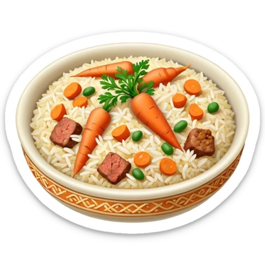 Uzbek pilaf sticker