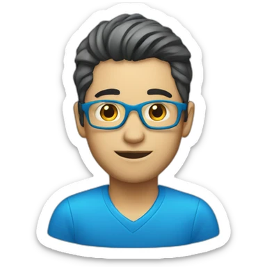 Product owner blue sticker