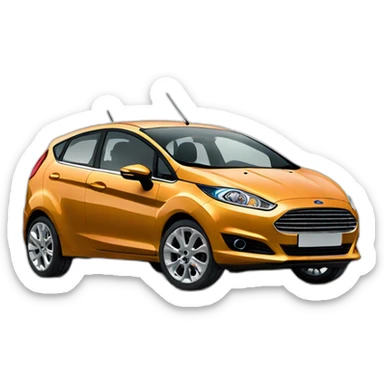 Ford fiesta  sticker