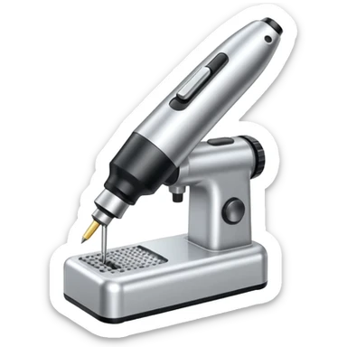 Nail drill for manicure sticker