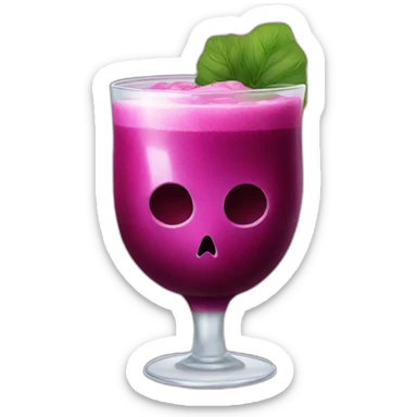 Voldemort drink beet sticker