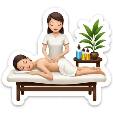 thai massage sticker
