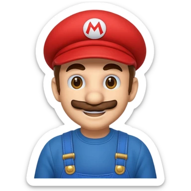 Super mario sticker
