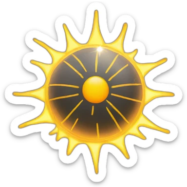 système solaire sticker