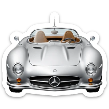 mercedes 300 slr sticker