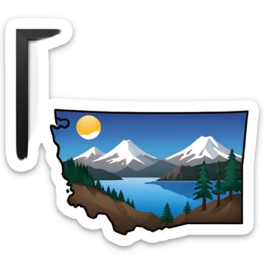 Washington state sticker