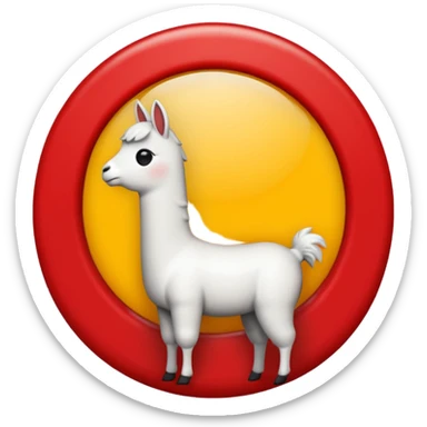 Emoji estilo vectorial de un sol rojo con llamas suaves alrededor, en el centro un círculo blanco con borde rojo y una letra “U” roja gruesa. Diseño simple, colores sólidos, sin texto adicional, fondo transparente, estilo emoji oficial. sticker