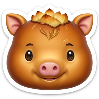 roasted pork sticker
