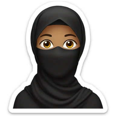 niqabi sticker