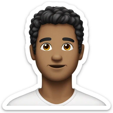 Men with black hair his age between 24-25 has a great look, A little white and his hair is on the side sticker