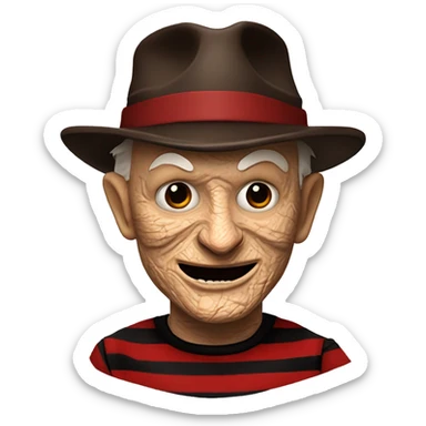 Freddy Krueger  ￼￼ sticker
