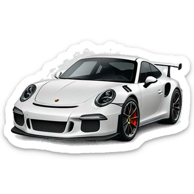 porche 911 gt3 sticker