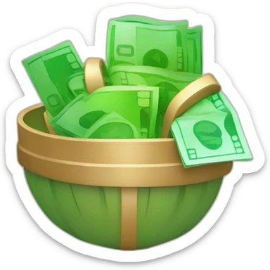 budget tracking logo 💰 sticker