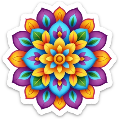Kambi kolam sticker