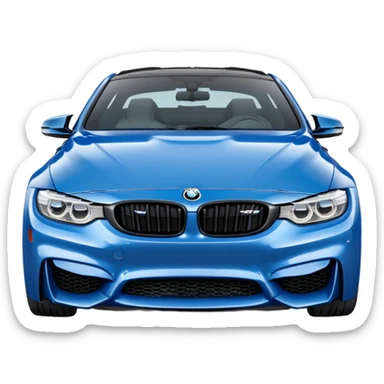 Bmw m4 sticker