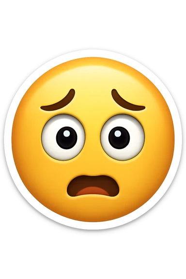 irritabilità o ansia improvvisa emoji stile iphone sticker