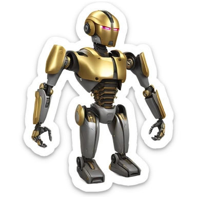 Bounty hunter C3po  sticker