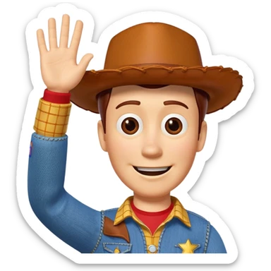 toy story mano arriba  sticker