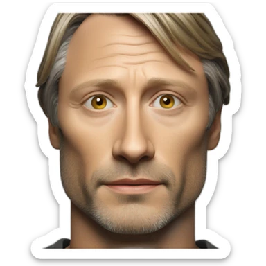 mads mikkelsen sticker