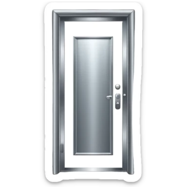 hotel room door modern hallway with spotlight up sticker