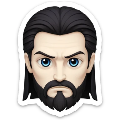 Hades, God of Death from Olympus Gods sticker