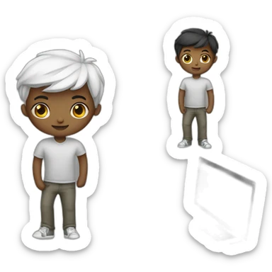 A 23 year old product designer with macbook sticker