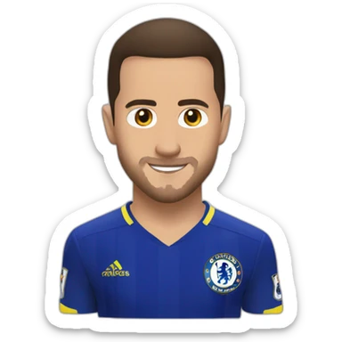 Eden Hazard sticker