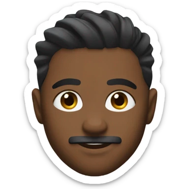 ninja low taper fade sticker