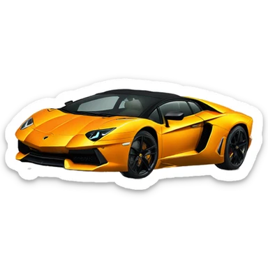 Lamborghini Aventador  sticker
