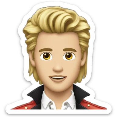 Austin Butler as Elvis Presley sticker