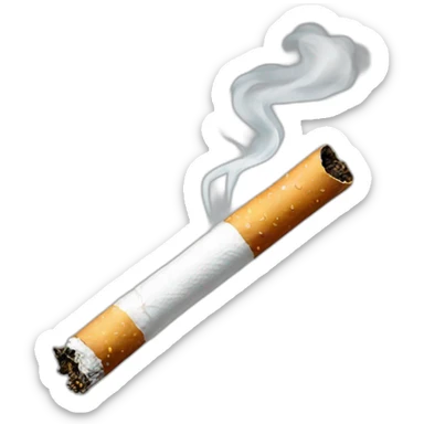 cigarette avec de la fumee sticker
