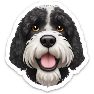 portuguese water dog sticker