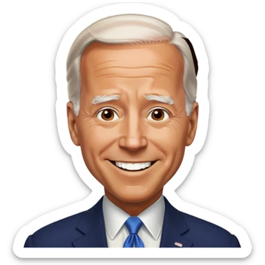 joe biden with a big butt sticker