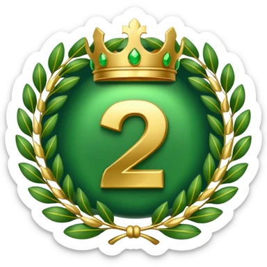 The number that took 22nd place was decorated with an imperial laurel wreath sticker