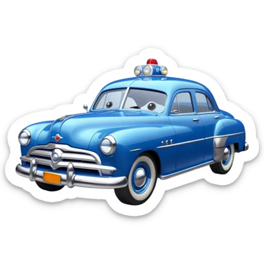 Doc Hudson from cars sticker