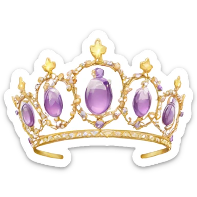 Tiara sticker