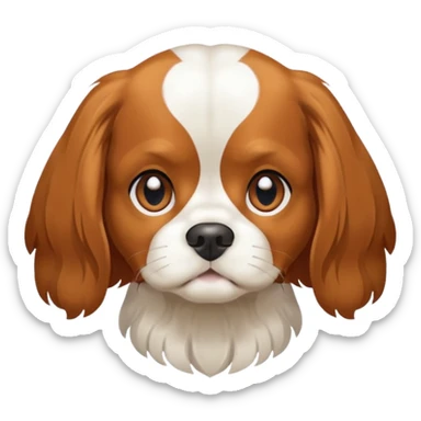 Cavalier King Charles Spaniel dog Preliminary Acceptance Inspection sticker