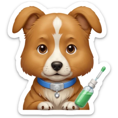 dog Medication Schedule sticker