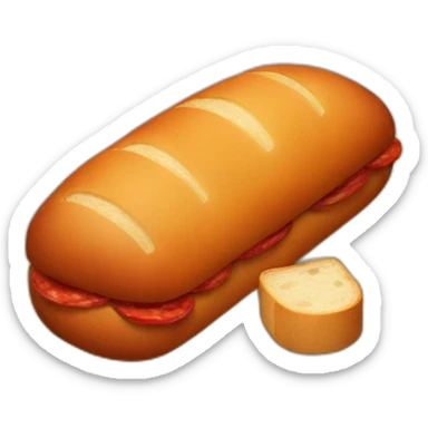 chorizo ​​with bread sticker