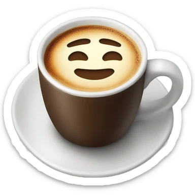 Coffee invitation for friend sticker