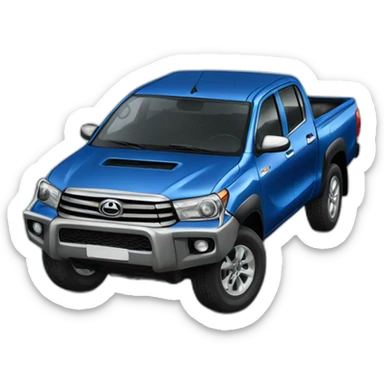 car hilux sticker