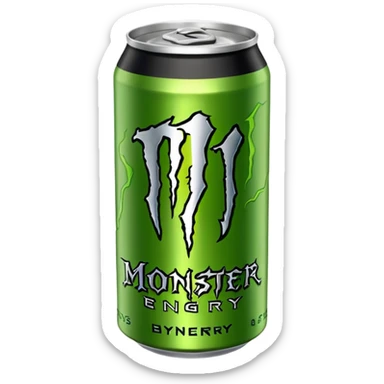 Monster energy can original sticker