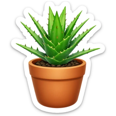 Aloevera sticker