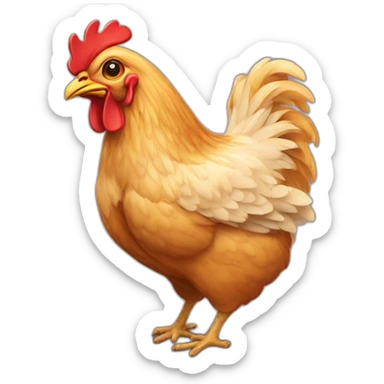Chiken sticker