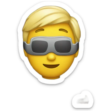 reading post in a library sticker