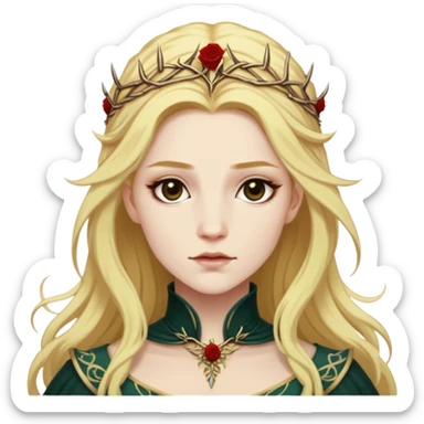 high fae tamlin a court of thorns and roses, blind sticker
