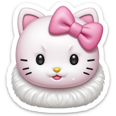 Hello-kitty hello-kitty happy sticker